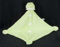 Ganz Frog Green Plush Lovey Security Blanket
